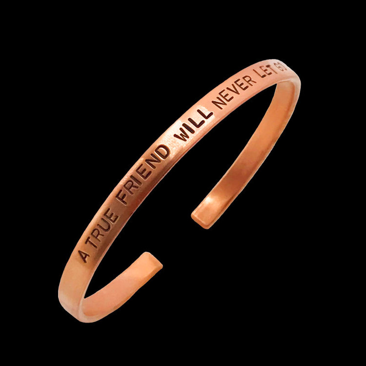 دستبند مسی ساده