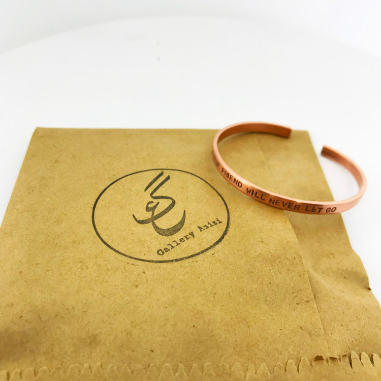 دستبند مسی شیک