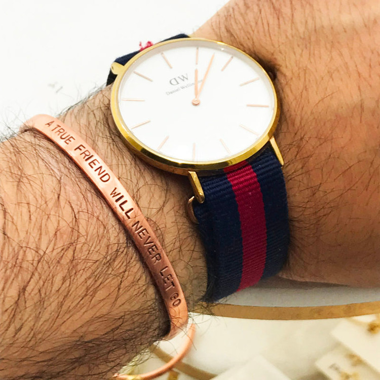 دستبند مردانه ساده