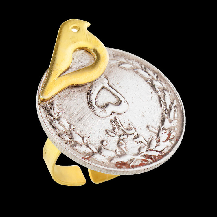 انگشتر سکه پهلوی