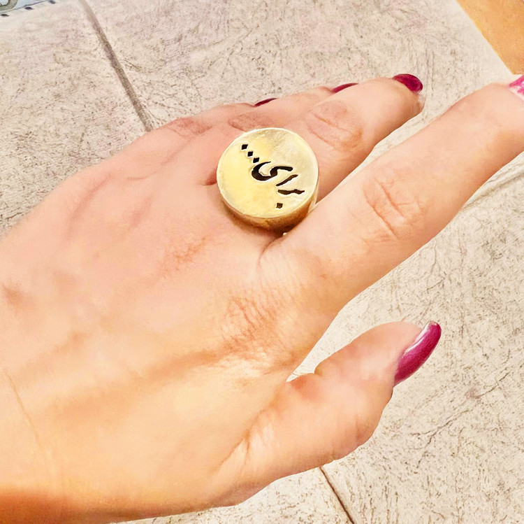انگشتر زنانه رنگ ثابت