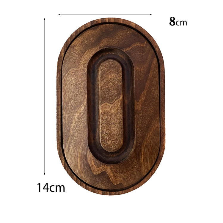 ظرف چوب گردو