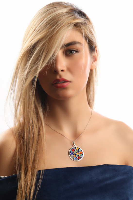 گردنبند زنانه نقره