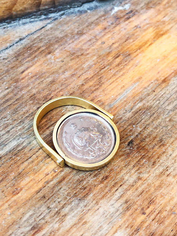 انگشتر سکه قدیمی