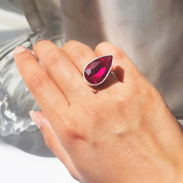 انگشتر نقره زنانه