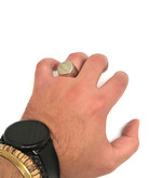 انگشتر رنگ ثابت استیل