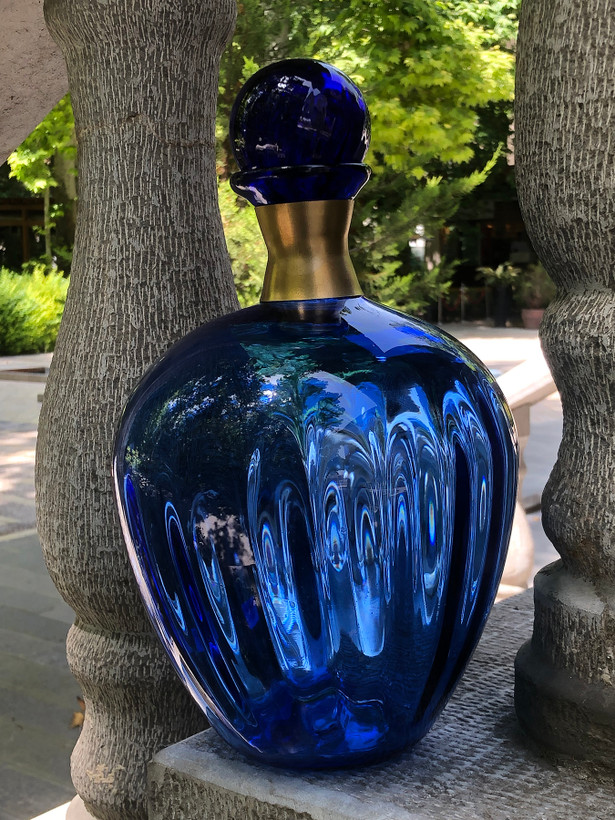 بطری شیشه ای رنگی