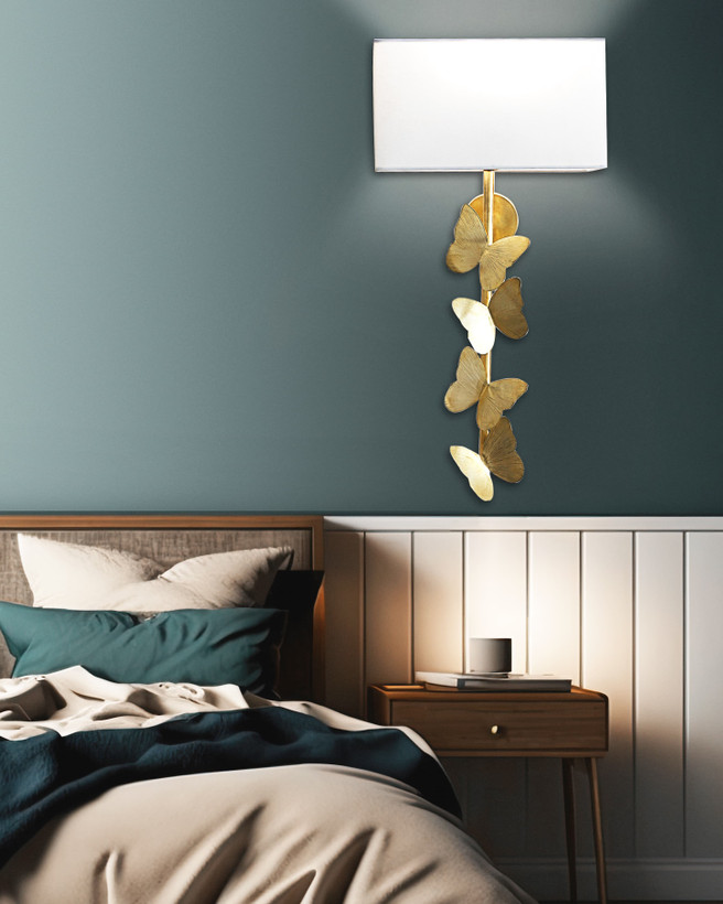 دیوارکوب برنجی