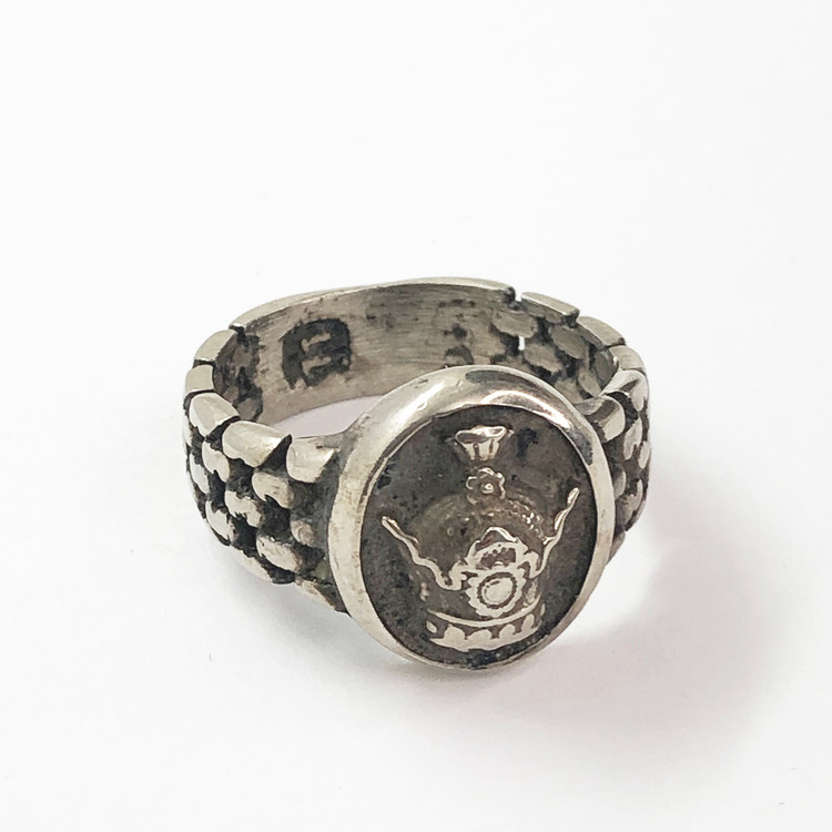 انگشتر مردانه استیل