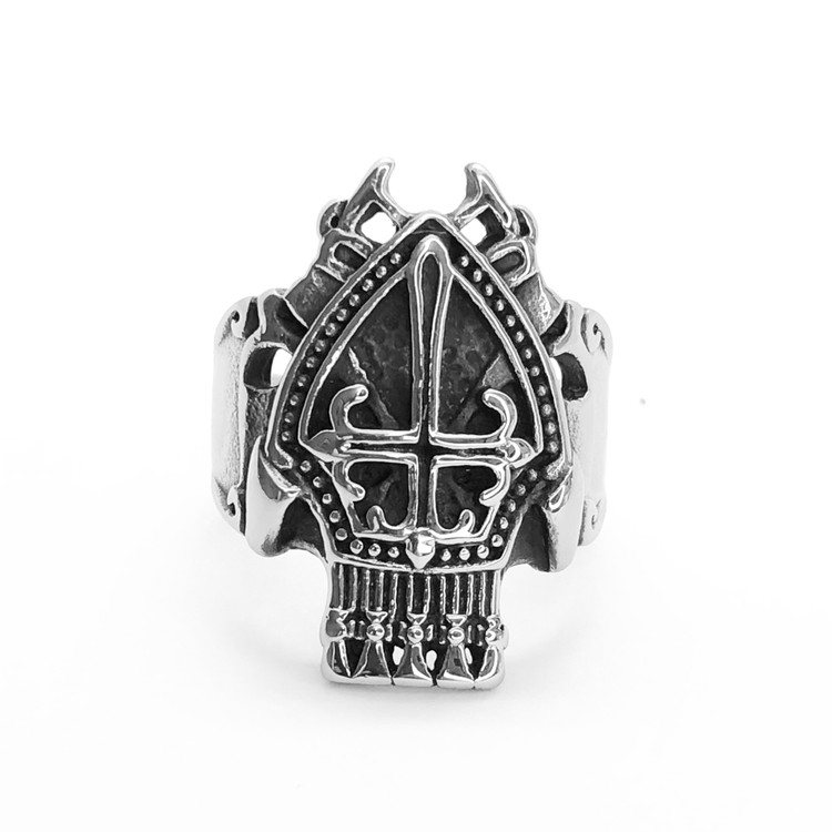 انگشتر مردانه استیل