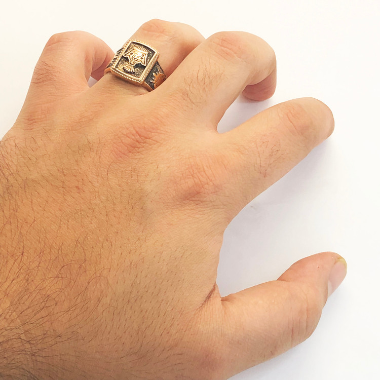 انگشتر استیل شیک