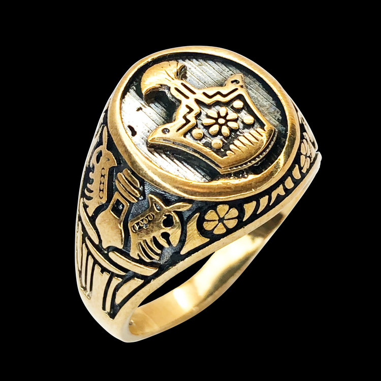 انگشتر استیل مردانه