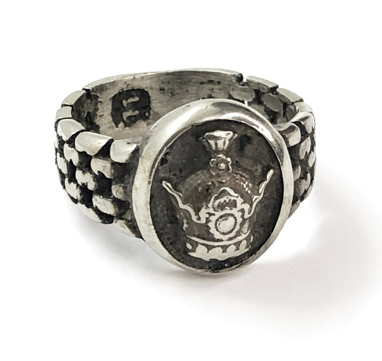 انگشتر مردانه استیل