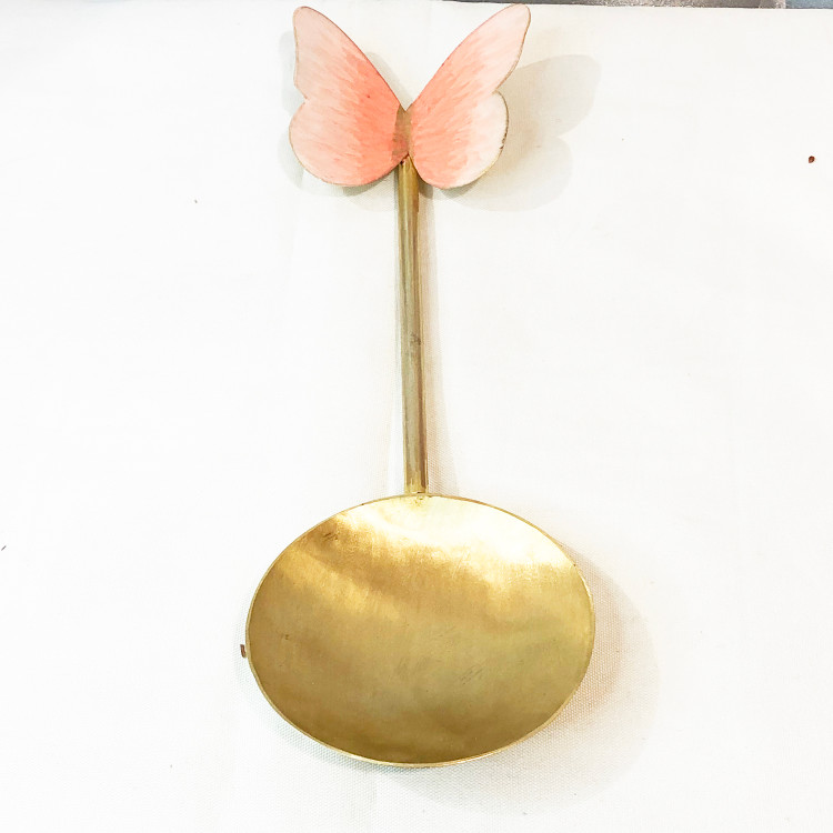 قاشق برنجی دستساز