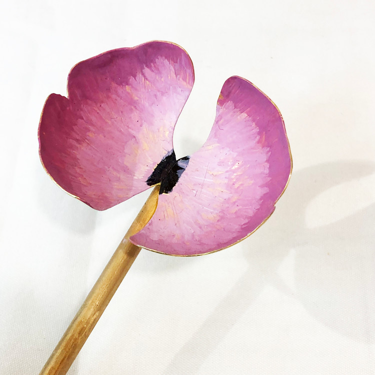 قاشق برنجی دستساز