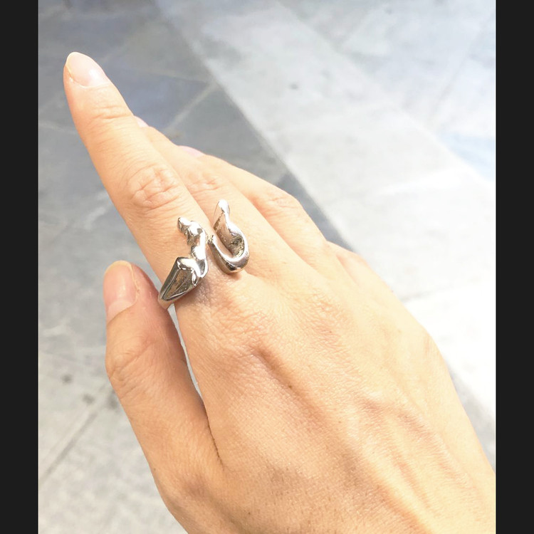 انگشتر زنانه استیل