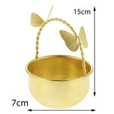 شکلاتخوری برنجی دستساز سنتی