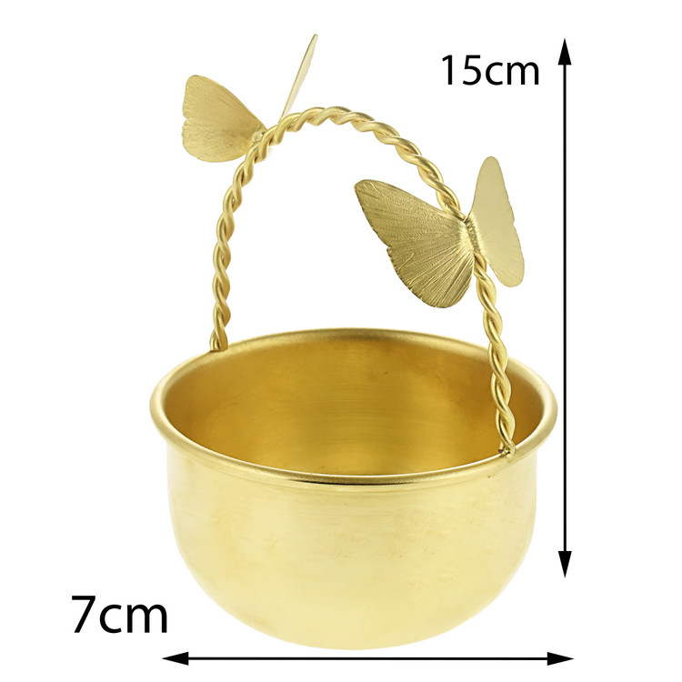 شکلاتخوری برنجی دستساز سنتی