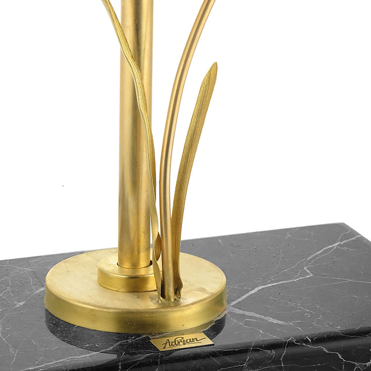 آباژور رومیزی برنجی