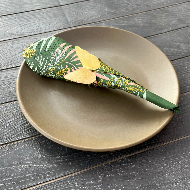 حلقه دستمال سفره فلزی