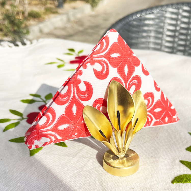 جا دستمال کاغذی فلزی