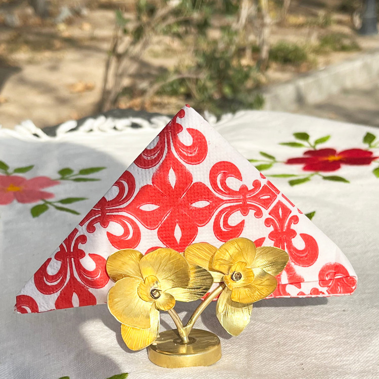 جا دستمالی فلزی