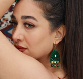 گوشواره زنانه سوزندوزی