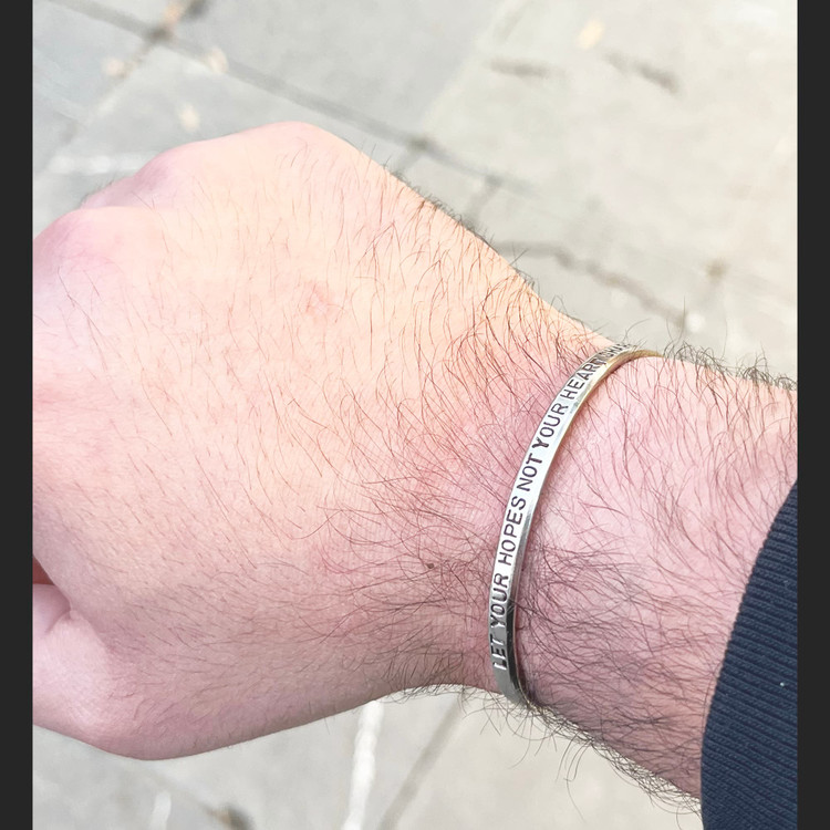 دستبند استیل دخترانه