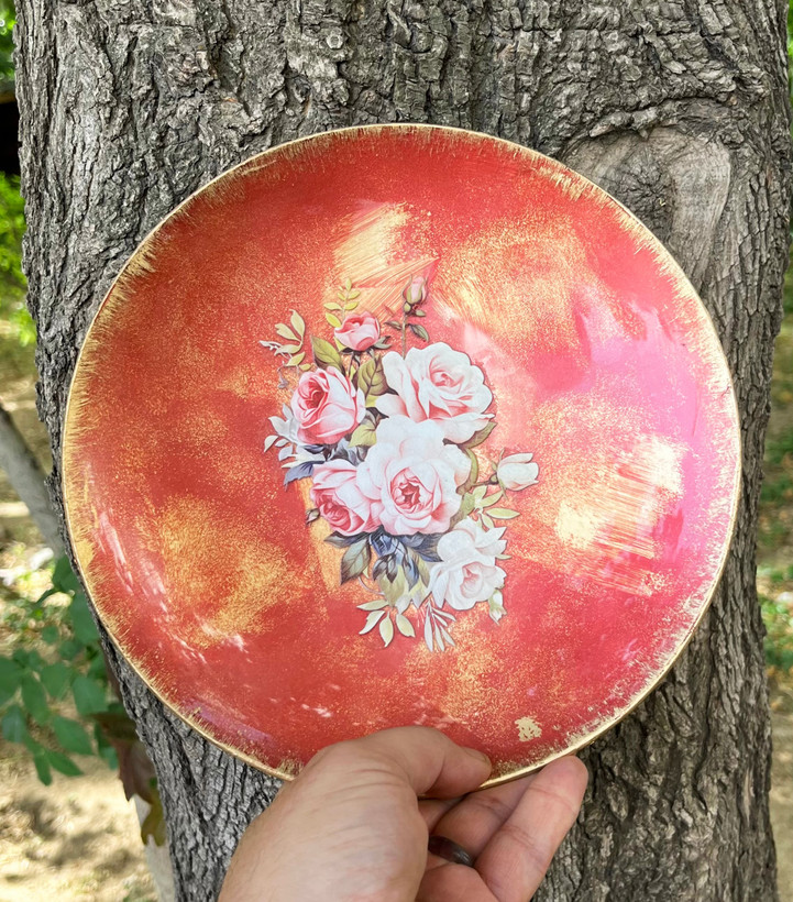 بشقاب دیوارکوب فانتزی