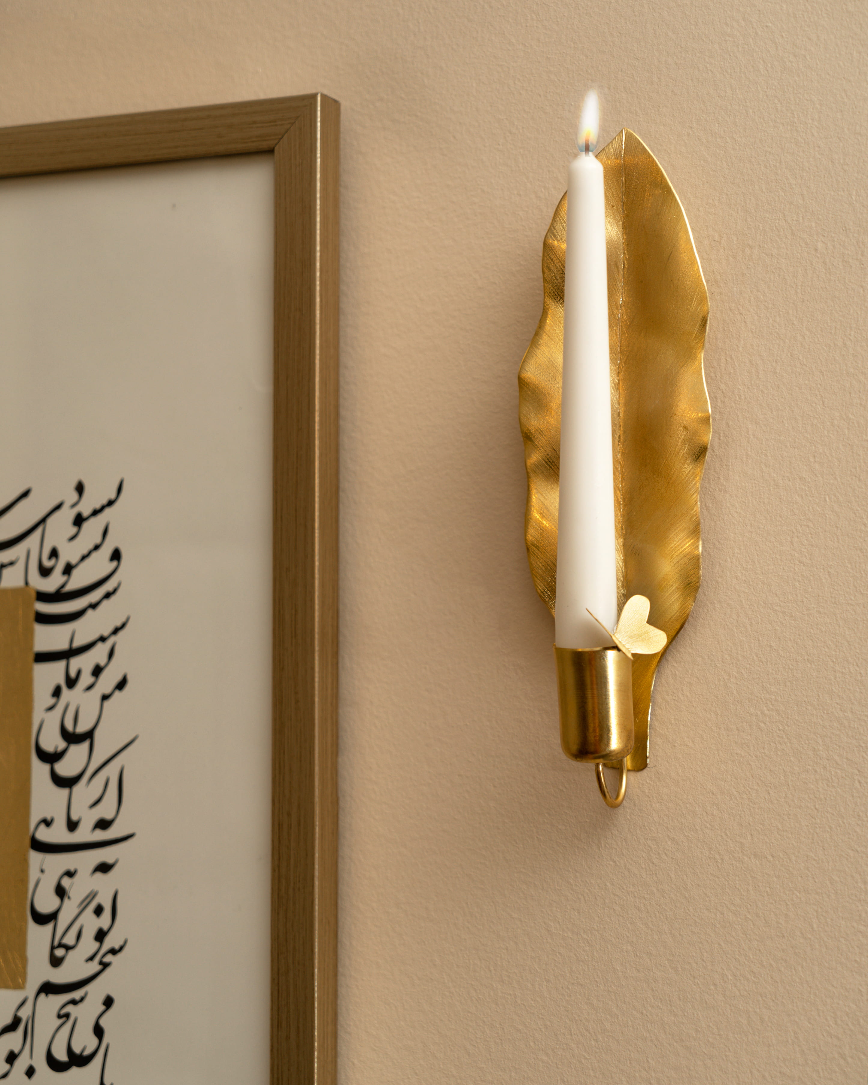 جاشمعی دیواری چوبی