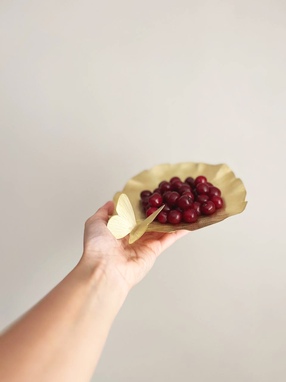 ظرف پذیرایی برنجی