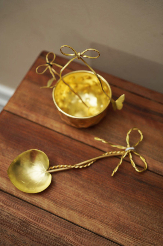 قیمت قاشق برنجی دستساز