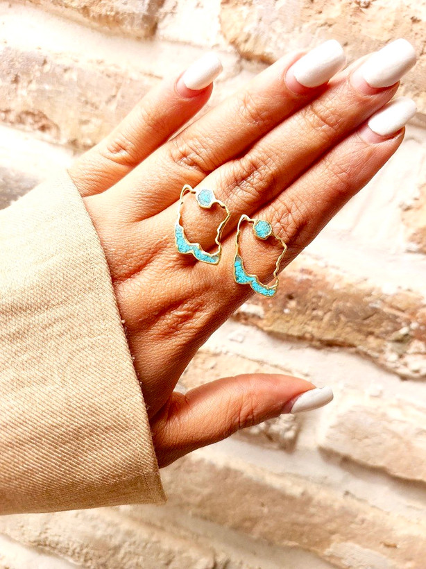 گوشواره زنانه جدید نقشه ایران