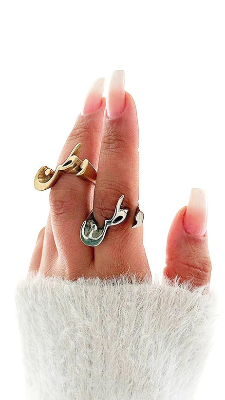 انگشتر زنانه دستساز