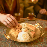 خرید ظرف برنجی مجلسی برای پذیرایی مهمانی