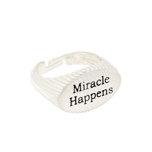 انگشتر زنانه مدل miracle happens