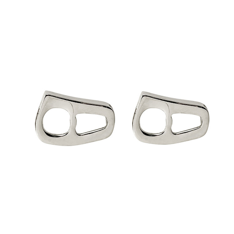 گوشواره مینیمال طرح ه روی گوش مدل