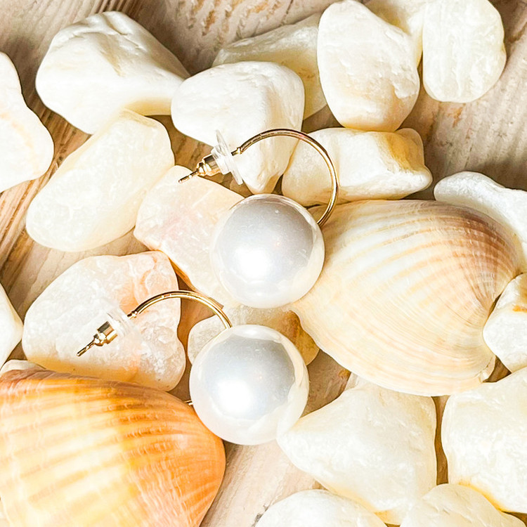 عکس گوشواره مروارید زنانه