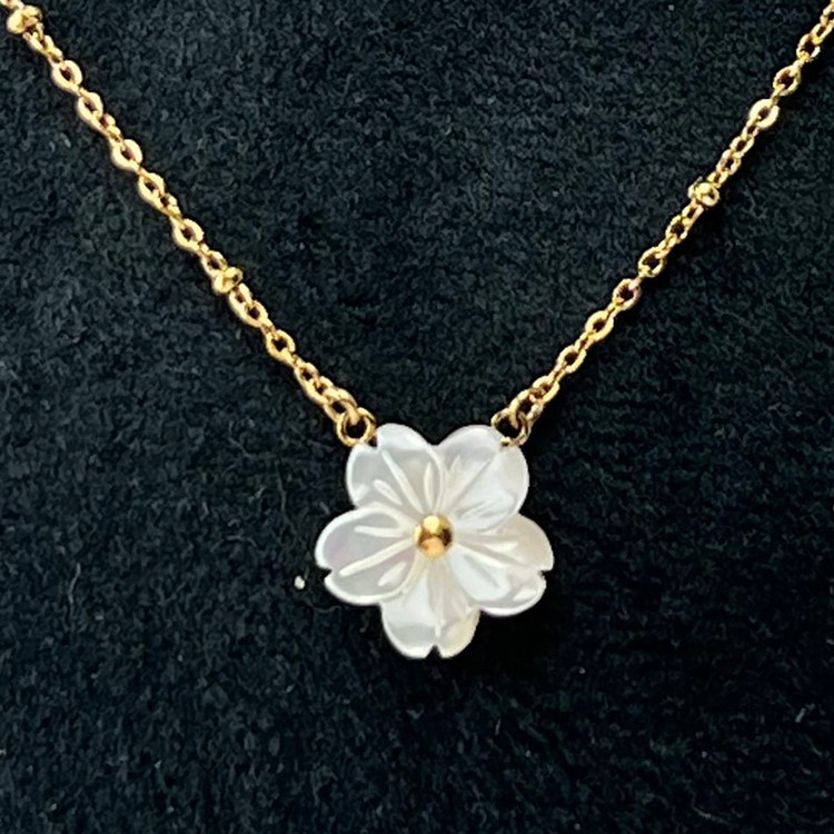 خرید گردنبند زنانه گل بابونه