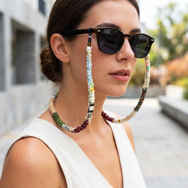 بندعینک زنانه دستساز هنری