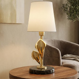 خرید آباژور رومیزی برنجی مدرن