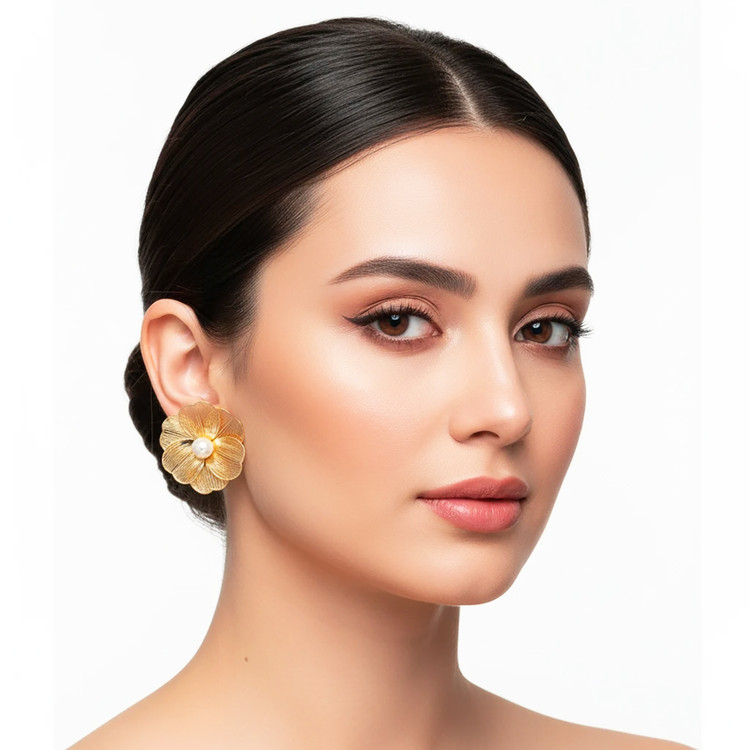 خرید گوشواره زنانه استیل ترند شیک