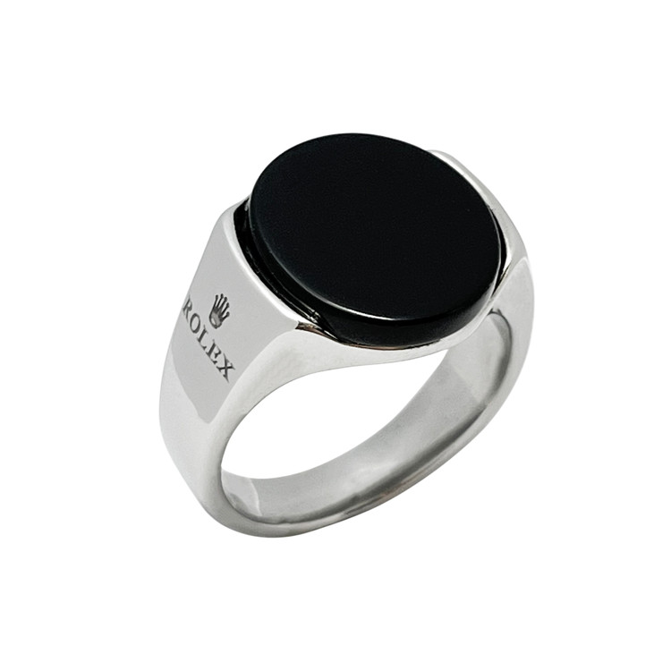 خرید انگشتر استیل مردانه رولکس