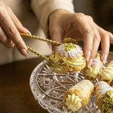 انبر سرو پذیرایی برای سرو شیرینی و مزه